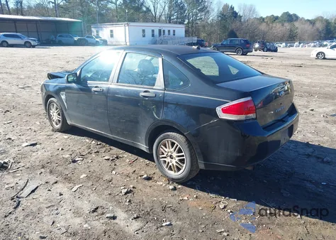 2008 Ford Focus Se/Ses из США, поврежденный, VIN 1FAHP35N48W217909